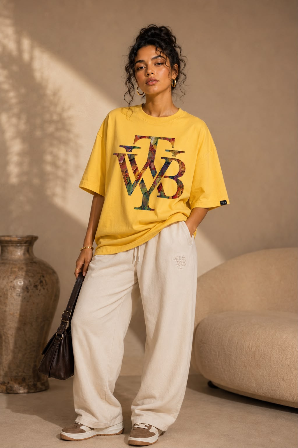 TWB Oversized Tshirt - Yellow image 0