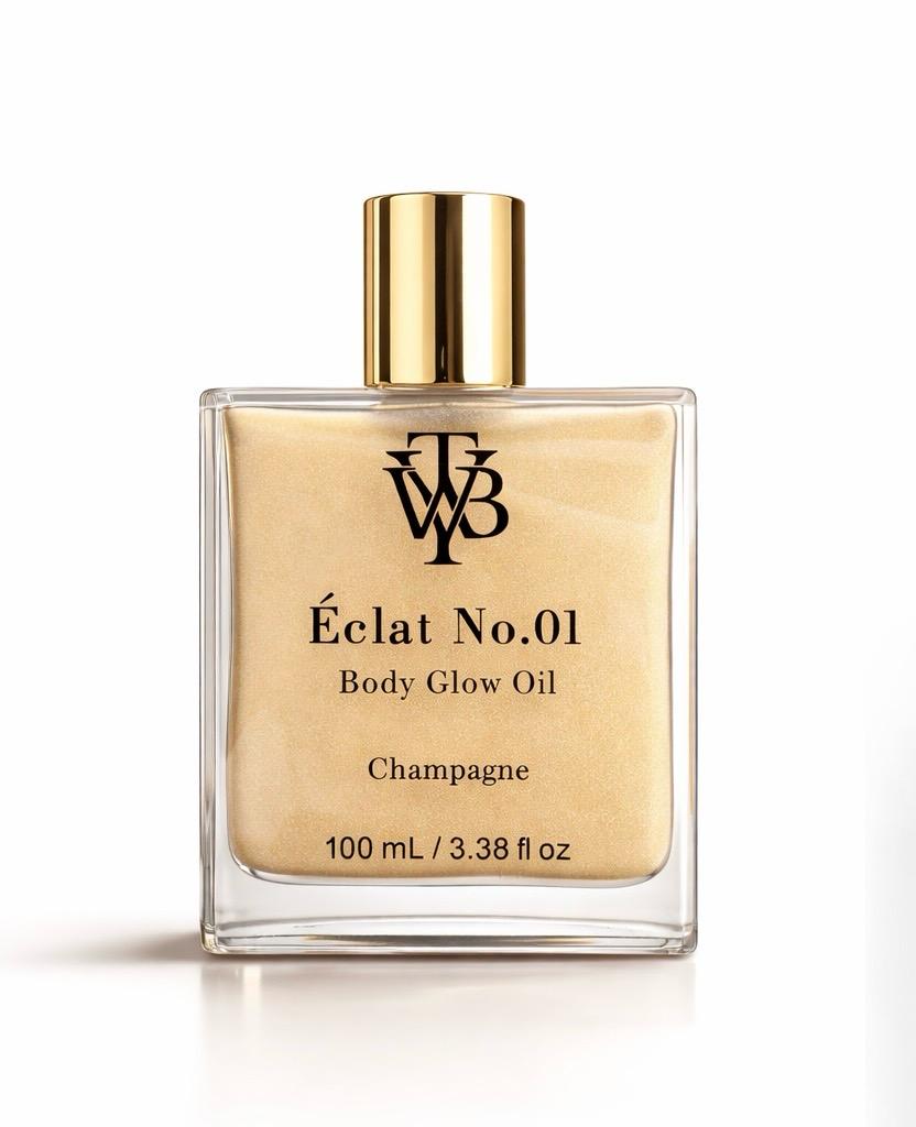 Éclat No.01 — Body Glow Oil (Champagne) image 0