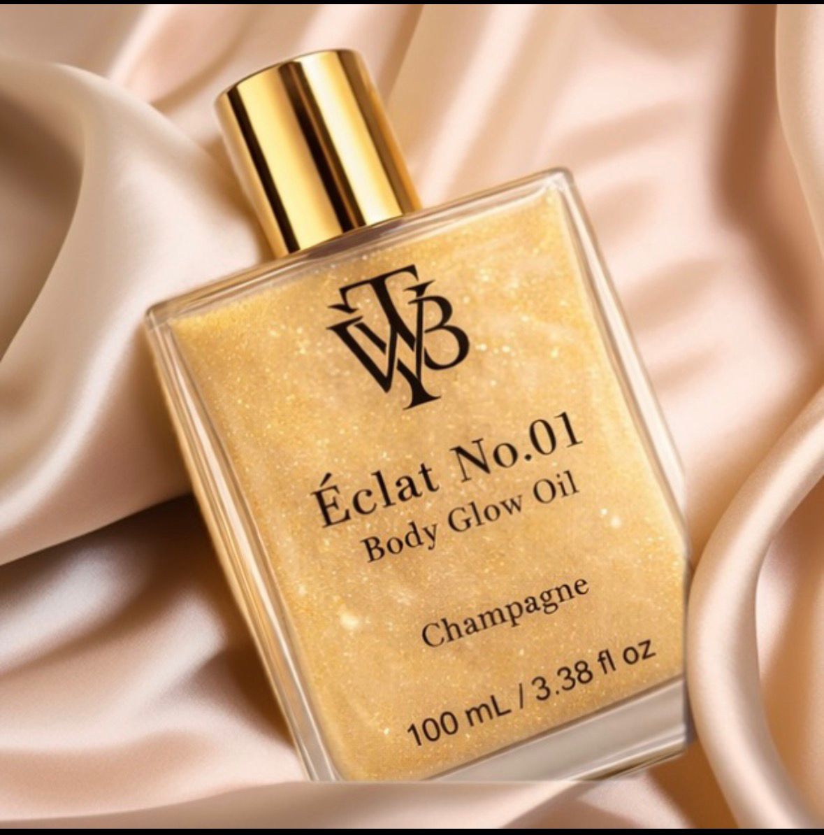 Éclat No.01 — Body Glow Oil (Champagne) image 2