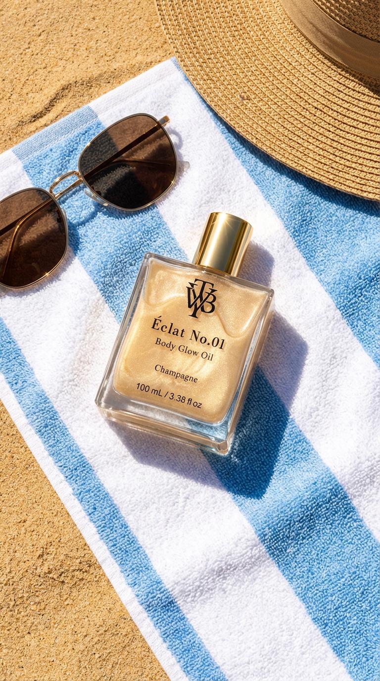 Éclat No.01 — Body Glow Oil (Champagne) image 1